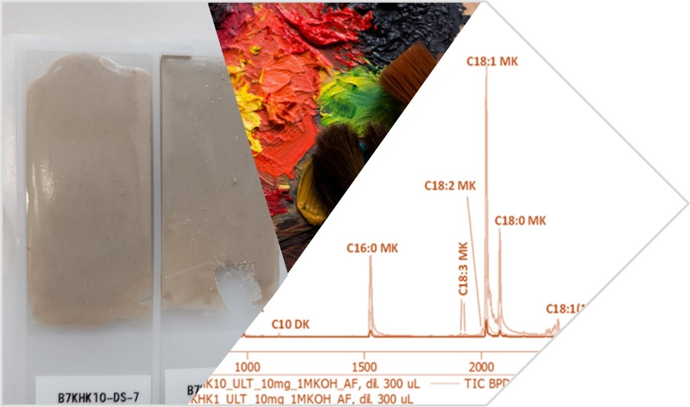 První krok na dlouhé cestě za novou metodou datování: bakalářská práce pomohla najít vhodnou metodu pro extrahování olejových pojiv z historických malířských vrstev